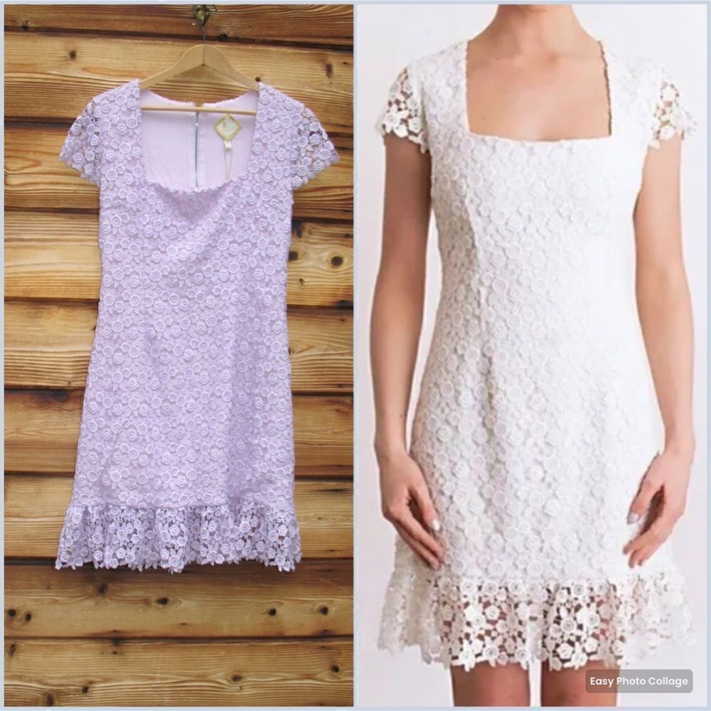 NWT Luba by Hannah Payne Lavender Lace Dress